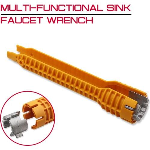 Household Bath Kitchen Multifunction Install Tap Spanner Sink Basin Faucet Wrench Sink Installer Tools