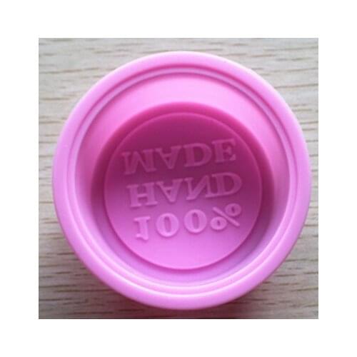 Handmade Soap Silicone Mold Hundred Percent Natural Round Chocolate Cake And Pastry Kitchen Prototyping Tool Cookie Cutte