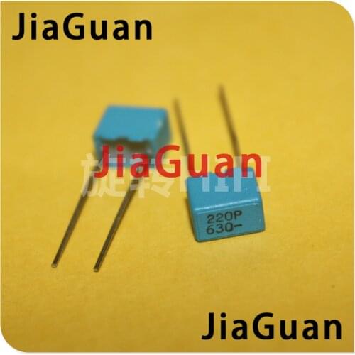 20PCS NEW EVOX PFR 221 630V P5MM MKP 221/630V film EVOX-RIFA PFR5 221 220pf/630v 221J 220P 630v