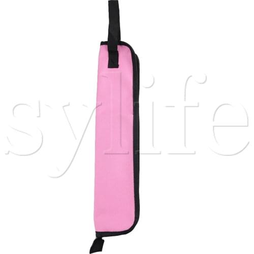 Pink Oxford Cloth Drumstick Drum Mallet Bag Holder Case Waterproof