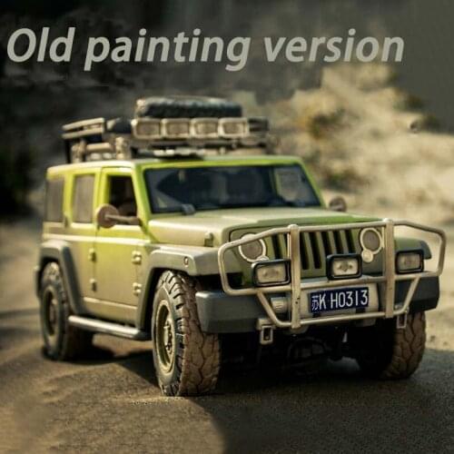 1:24 2015 JEEP WRANGLER UNLIMITED manufacturer authorized simulation alloy car model crafts decoration collection toy