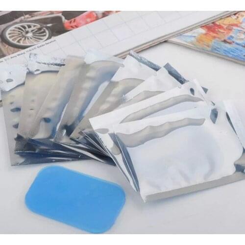 10PCS Hydrogel Sticker Replacement Pads AbS EMS Abdominal Muscle Stimulator Gel Trainer Fitness Body Massager Exercise Patch