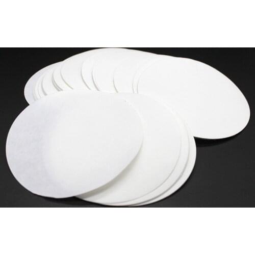 100pcs/bag Circular Qualitative Filter Paper Diameter 7cm Round Shape Laboratory Filter Paper Medium Speed Funnel Filter Paper