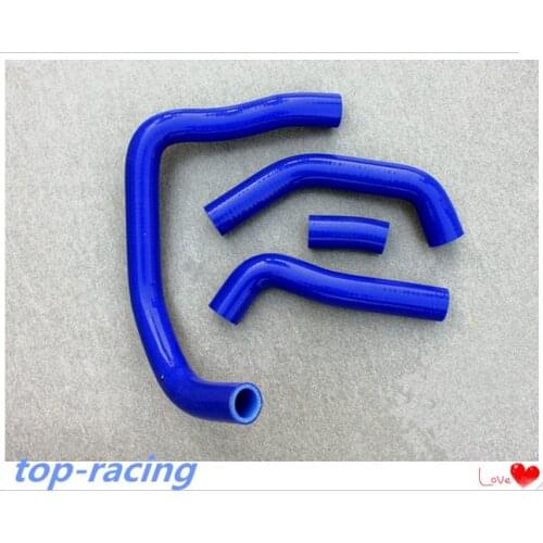 4 pieces Reinforced silicone radiator coolant hose for Kawasaki ZX10R ZX-10R NINJA 2006 2007