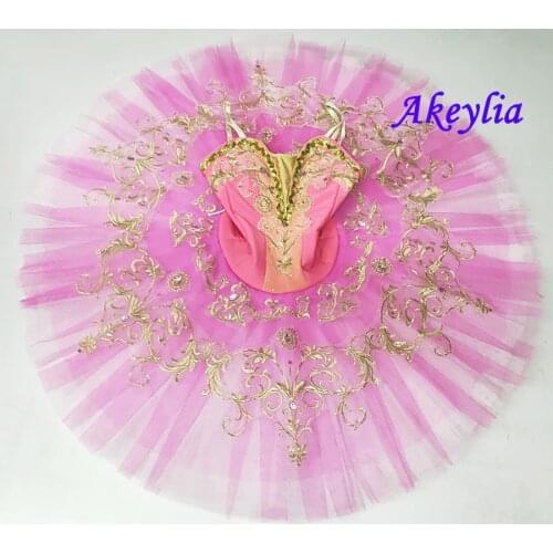 Dark Pink ballet tutu Professional Girls YAGP Classical Pancake tutu ballet skirt white the Nutcracker green for adult 9234