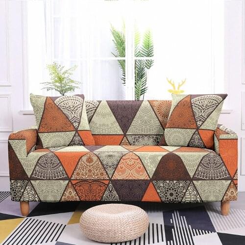 Bohemian Mandala Sofa Covers for Living Room Sectional Corner Sofa Cover Elastic Couch Cover L Shape Sofa Slipcover Home Decor