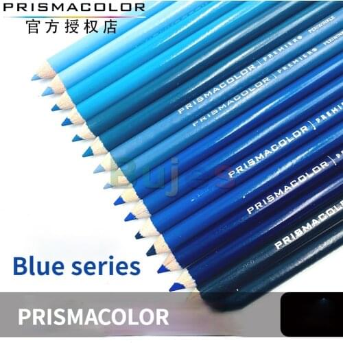 Sanford Prismacolor Premier Colored Pencil Open Stock-Indigo Blue,Blue Series,Bright,Log Material,Sky and Sea Painting