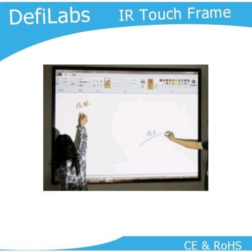 DefiLabs 2 points 55" Infrared multi touch screen frame panel kits / High quality with competitive price