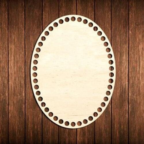 20 pieces oval shape Wooden Basket Bottom Wood bottom base Oval Basket Bottom blank cross stitch DIY 15X10CM