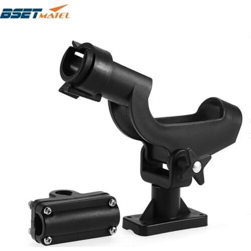 BSET MATEL Fishing Rod rack Holder Rest Adjustable Removable 360 degree Kayak Boat Support Tools Accessories Pole Bracket