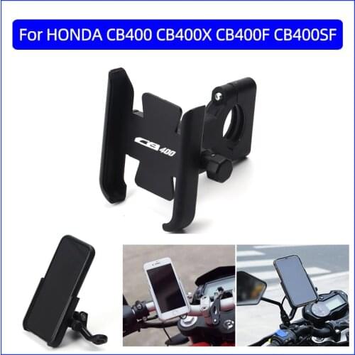 For HONDA CB400 CB400X CB400F CB400SF Motorcycle handlebar Mobile Phone Holder GPS stand bracket