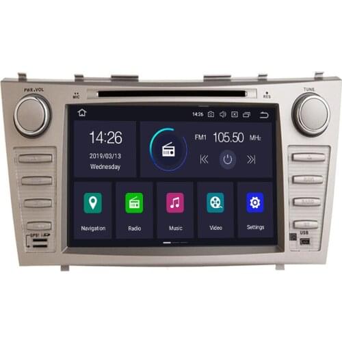 DSP IPS 4G 64G Android 10 AV Output CAR DVD PLAYER For TOYOTA CAMRY 2007-2011 GPS navigation radio multimedia player stereo