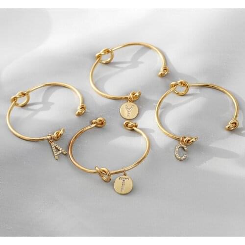 HECHENG ,Fashion 2021, NEW Letter Bracelet,Female Jewelry,Initial Alloy Letter Charm Bracelet For Women Girls