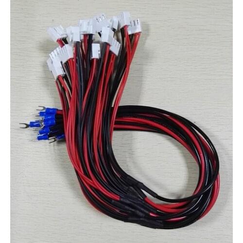 50 cm red and black power cable for indoor full color led modules