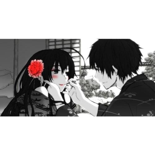 Kimi ni Todoke pattern printing cool and big beach towel super soft bamboo fiber bath towels for gym travel shower 140x70cm