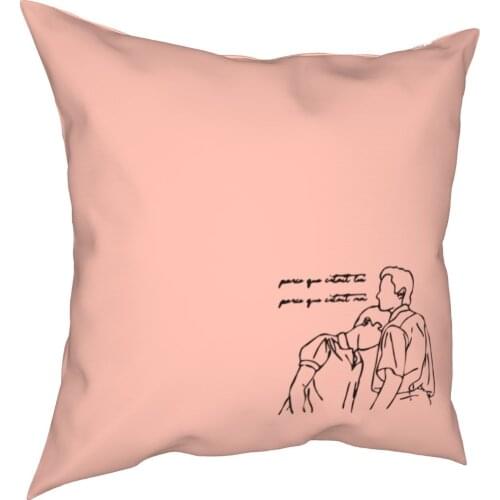 Call Me Through Your Name Pillow Cover Pillows Decoration Elio Oliver CMBYN LGBT Homosexual Film Pillows Case Coverage House