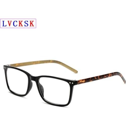 New Arrived Fashion Women Reading Glasses Men Square Presbyopic Spectacles magnifier Printing Legs Rivets Design Hyperopia Eyewear Reader Book Newspaper Eyeglasses Old Man Gift Diopters For Sight +1.0~+4.0 L3
