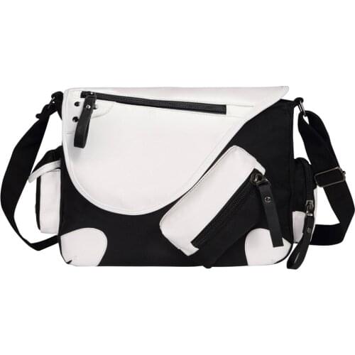 New Fashion Canvas Travel Shoulder Cross Body Bags Satchels For Men Women Dropshipping