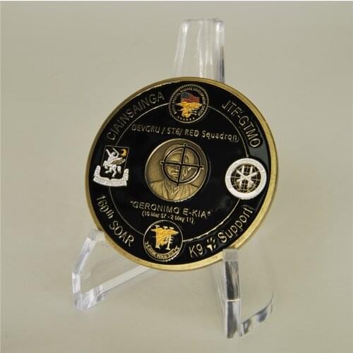 Neptune Spear 160th Soar Seal Team 6 Navy Commemorative Challenge Coin