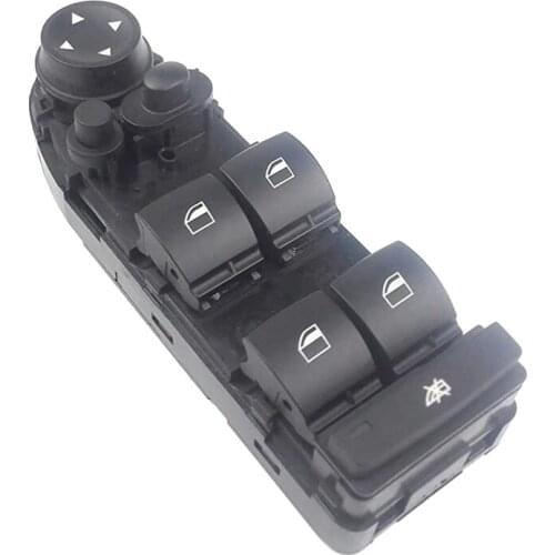 61319122111 Master Lifter Button Autofold Mirror Electric Power Window Switch 4Pins for -BMW E60 E61 528I 535I 550I
