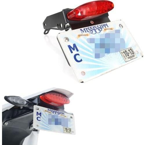 Fit For KTM 690 SMCR 690 Enduro R 2019 2020 2021 Motorcycle License Plate Holder Bracket Rear Tail Tidy Fender Eliminator kit