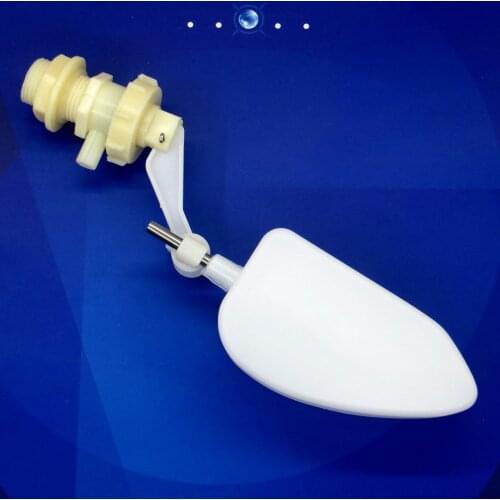 DN15 1/2'' Inch White Plastic Adjustable Auto Fill Float Ball Valve Water Control Switch for Water Tower Water Tank