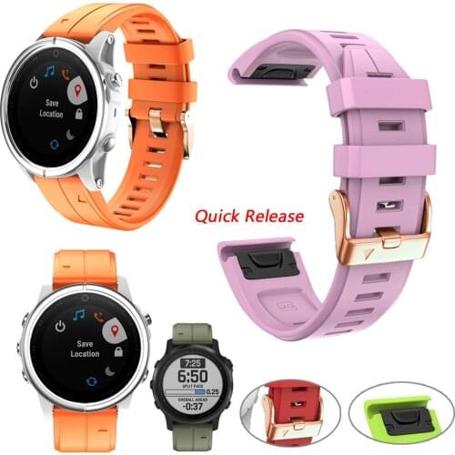 Silicone Correa EasyFit For Garmin Fenix 5S/6S Pro/5 Plus/6 /6 Pro For Garmin Approach S60 Replacement Smart watch band