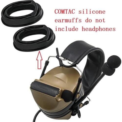 Tactical PELTOR earmuffs COMTAC silicone earmuffs suitable for hunting sports tactical headphones COMTAC I II III IV