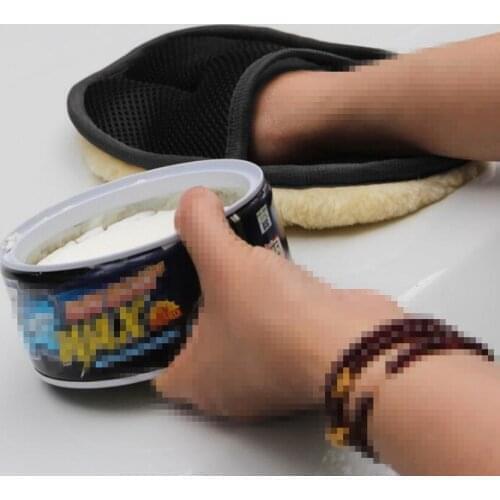 Car Styling Wool Soft Car Washing Gloves Cleaning for LADA Priora Sedan sport Kalina Granta Vesta Niva Largus Vaz Samara 2110