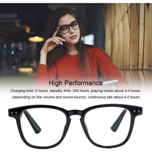 Smart Glasses Weather-proof Fashionable Bluetooth Audio Sunglasses with Noise-cancelling Microphone Smart Speaker Sunglasses