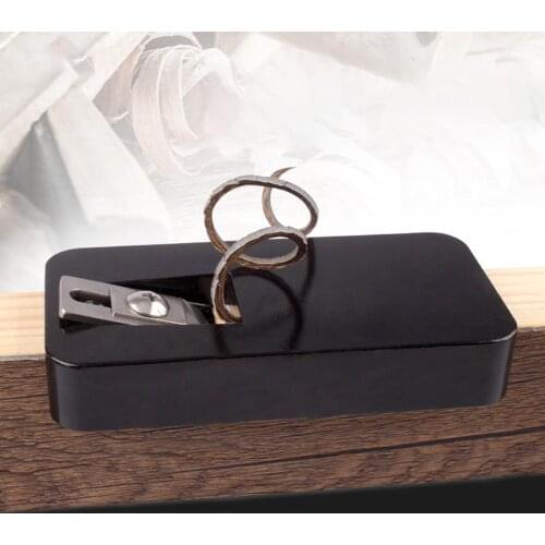 PVC Double Edge Trimmer Wood Edge Banding Machine Manual Tail Trimming with Blades Woodworking Tool