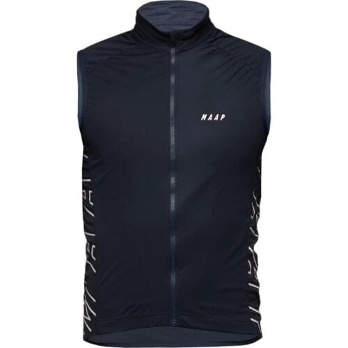 2021 New MAAP Summer Top Quality Team Lightweight Windproof Cycling Gilet Men Cycling Windbreak Vest MTB Breathable Little Vest