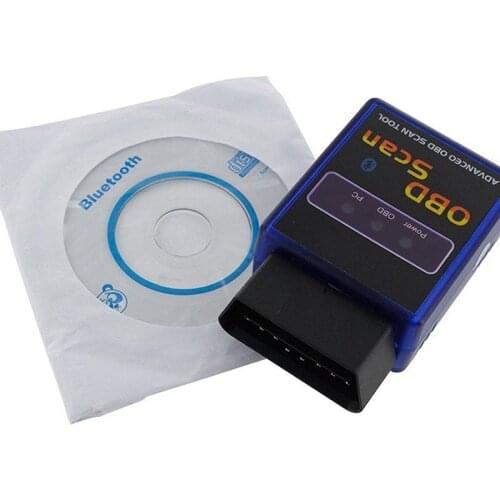 1pc Car Auto Diagnostic Scanner for Automotive Scaner Mini Eml327 OBD2 V1.5 Bluetooth Adaptor Elm327 Real V1.5