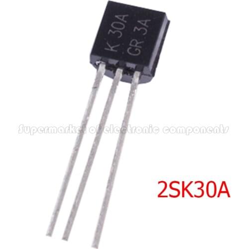 10PCS 2SK30A TO-92 K30A TO92 New MOS FET Transistor