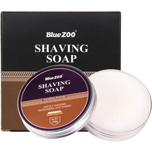 100g Professional Shaving Cream Shaving Soap Foaming Moisturizing Razor Barberin C1FF