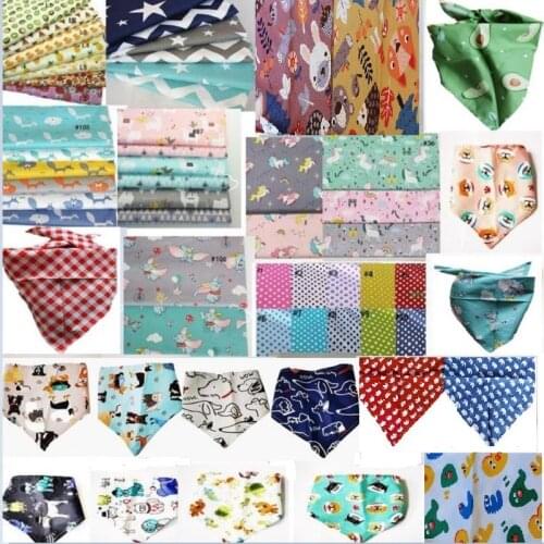 200pcs/lot Dog Puppy Pet cotton bandanas Bibs Scarf Collar Pet Neckerchief Pet tie LC09