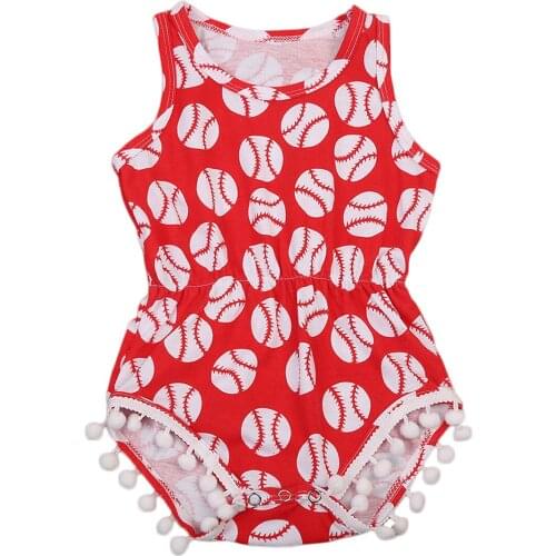 2018 Infant Newborn Baby Girl Sleeveless Bodysuit Jumpsuit Outfit Sunsuit Clothe Size 0-24M