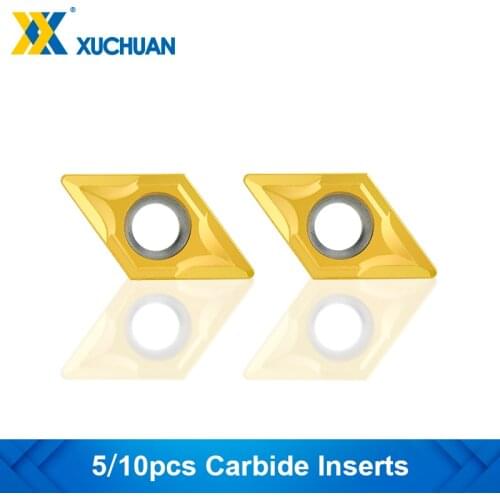 5/10pcs Carbide Inserts DCMT070204 CCMT09T308 Insert Cutters For Wood Turning Tool CNC Blade Lathe Tools