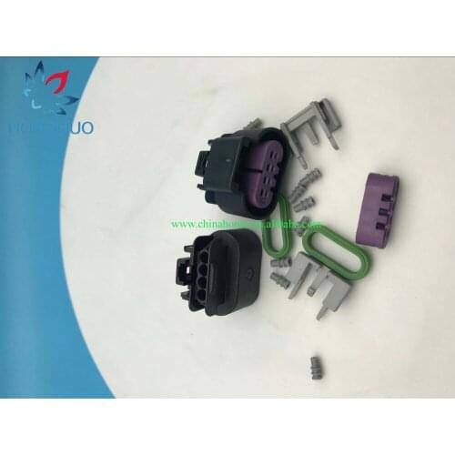 Free shipping 4 Pin 15487756 Female Sealed Waterproof Automotive Car Wire Side Oxygen Sensor Connector Auto Plug