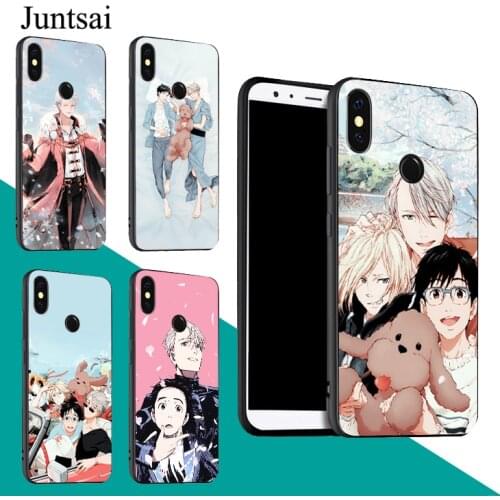 Anime Yuri on Ice Soft TPU Case For Redmi Note 9 Pro 9S 8T 8 Pro 9A 9C For Mi 9 9T Note 10 Lite For POCO X3 Couqe