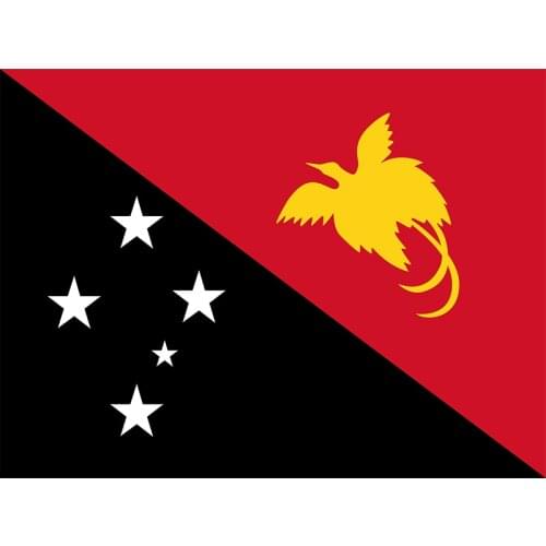 Yehoy hanging 90*150cm Papua New Guinea Flag For Decoration