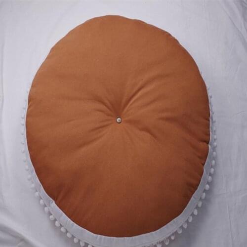 Baby Crawling Pad with Ball Thick Kids Newborn Carpet Round Game Play Mat Childrens Room Decor Soft Infant Sofa Cushion 90cm