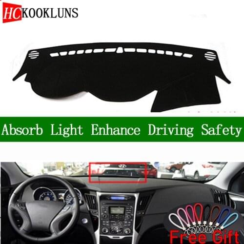 For Hyundai Sonata I45 2010 2011-2015 Car Dashboard Cover Dash Mat Dash Board Pad Carpet Dashmat