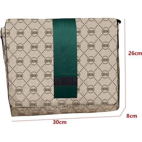 Italian gujia printed lovers small satchel bag brand one-shoulder crossbodybag male Europe and the United States new fashion bag