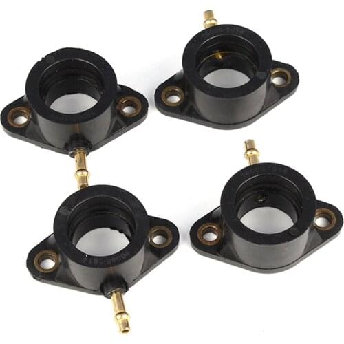 Motorcycle Carb Carburetor Intake Manifold Joint For Kawasaki KZ1000 LTD KZ1100 GPZ Z400 J KZ400J KZ500B KZ550B KZ550D