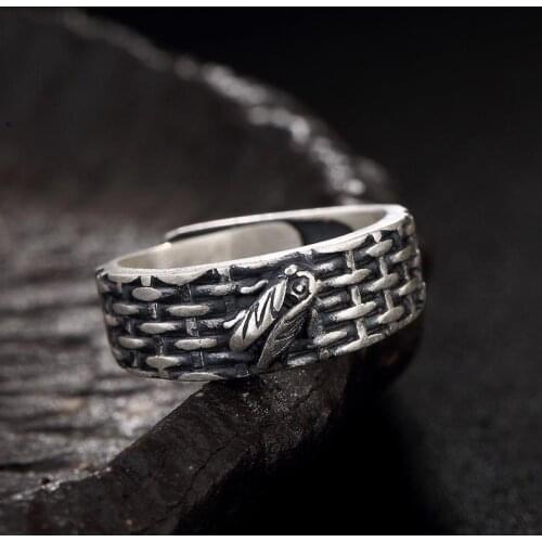 Cicada Rings Vintage Silver Color Insects Finger Ring for Men Women Wedding Rings Engagement Jewelry Punk Rings Party Gifts