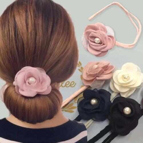 Flower Magic Hair Styling Tools Multi Function Hair Donut Girls Hair Accessories Twister Hair Magic DIY Tool Magic Bun Maker