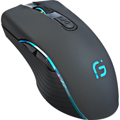 Wireless Mouse RGB Bluetooth-compatible Computer Mouse Silent Rechargeable Ergonomic Mause With LED Backlit USB Optical Mice
