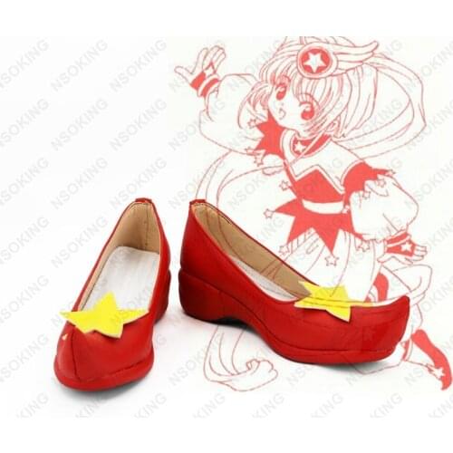 New Card Captor Sakura KINOMOTO SAKURA Cosplay Boots Anime Shoes Custom Made