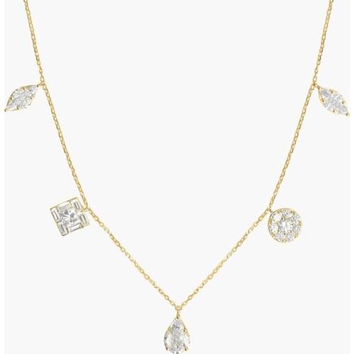 Mothers Day Gift Trendy Dainty Initial Chokers Necklace Personalized Heart Stackable Necklaces for women girlfriend Wife gifts